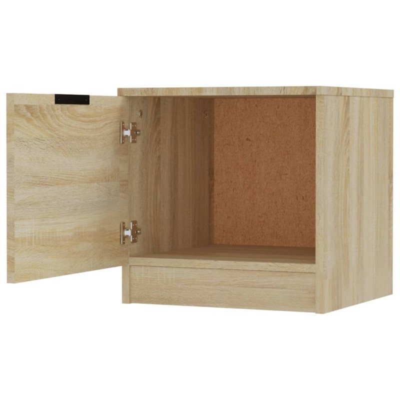 vidaXL Nočné stolíky 2 ks dub sonoma 40x39x40 cm