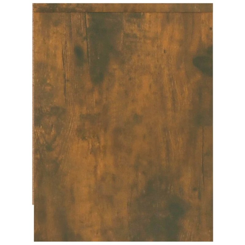 vidaXL Nočný stolík dymový dub 40x30x40 cm spracované drevo