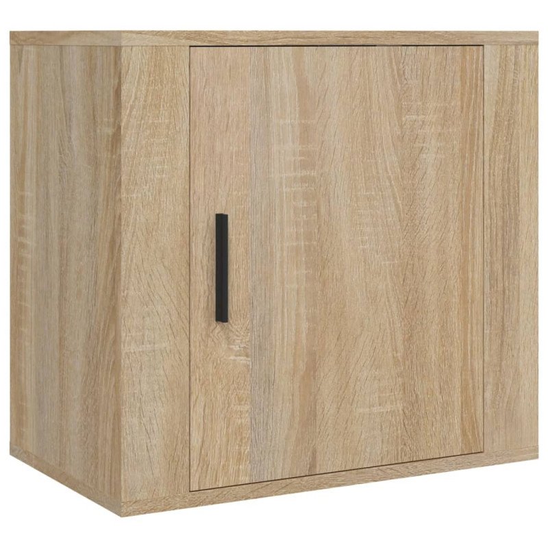 vidaXL Nástenné nočné stolíky 2 ks dub sonoma 50x30x47 cm