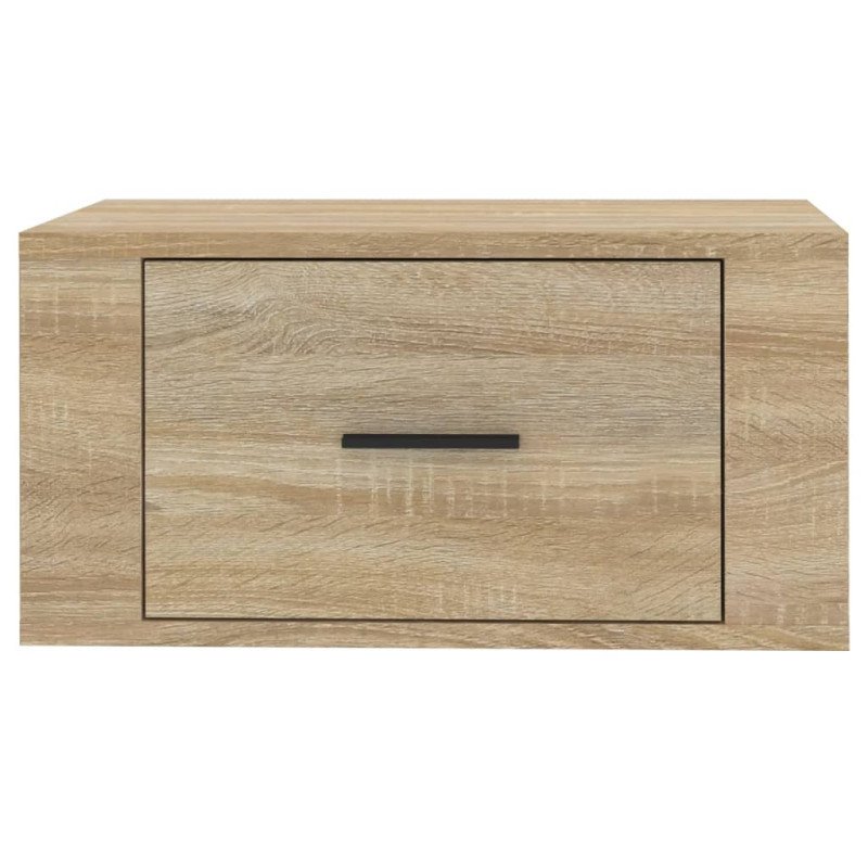 vidaXL Nástenný nočný stolík dub sonoma 50x36x25 cm
