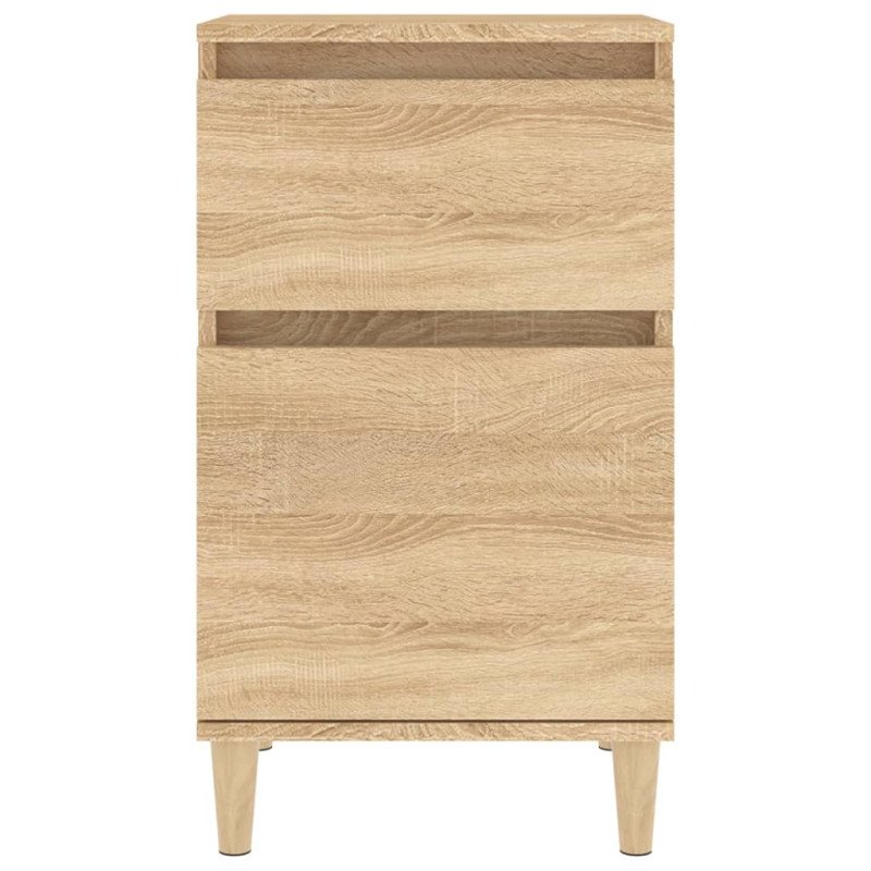 vidaXL Nočné stolíky 2 ks dub sonoma 40x35x70 cm