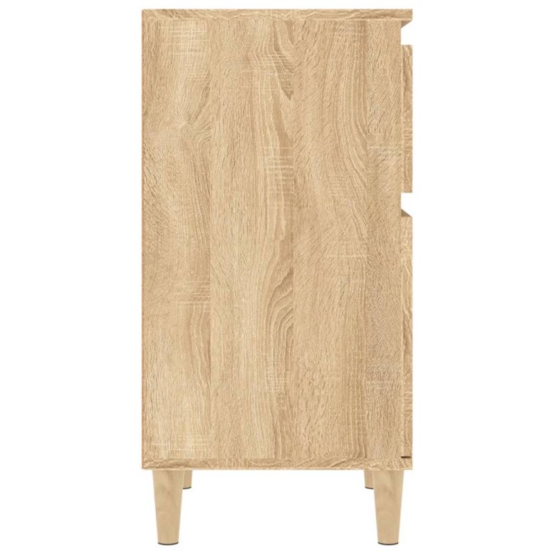 vidaXL Nočné stolíky 2 ks dub sonoma 40x35x70 cm
