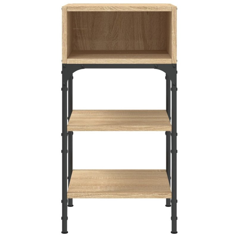 vidaXL Nočný stolík dub sonoma 35x34,5x70 cm kompozitné drevo