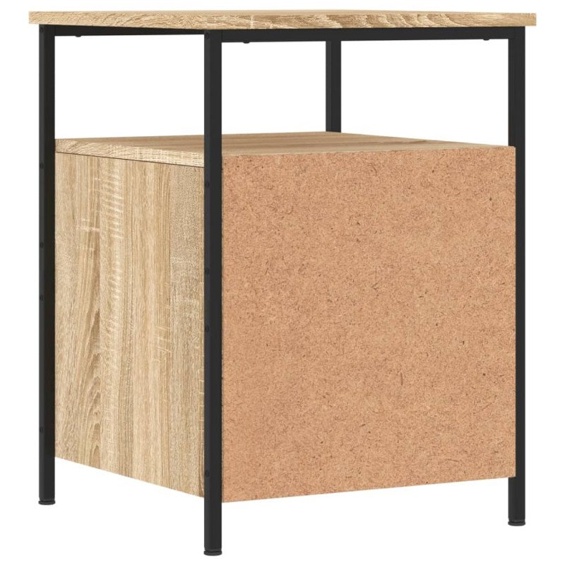 vidaXL Nočné stolíky 2 ks dub sonoma 44x45x60 cm kompozitné drevo
