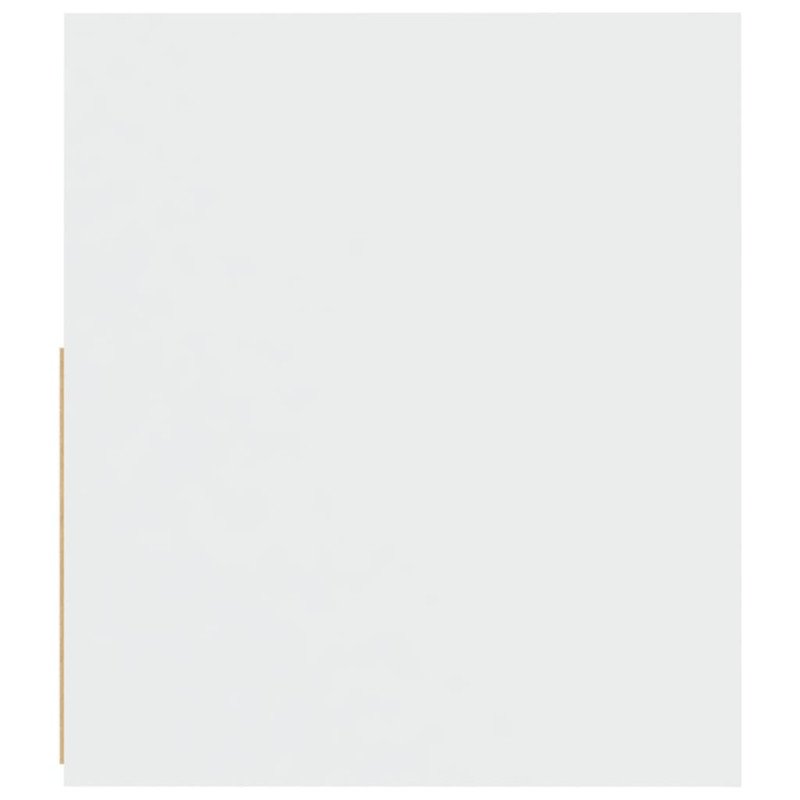 vidaXL Nočné stolíky 2 ks s LED, biele 60x35x40 cm