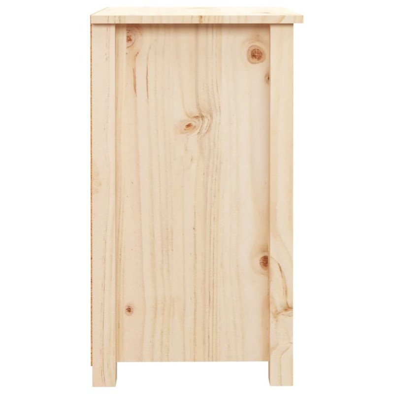 vidaXL Nočný stolík 40x35x61,5 cm masívne borovicové drevo