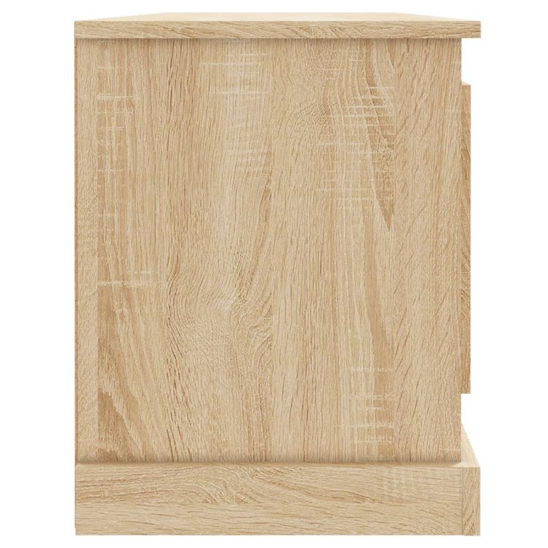vidaXL TV skrinka dub sonoma 100x35,5x45 cm kompozitné drevo