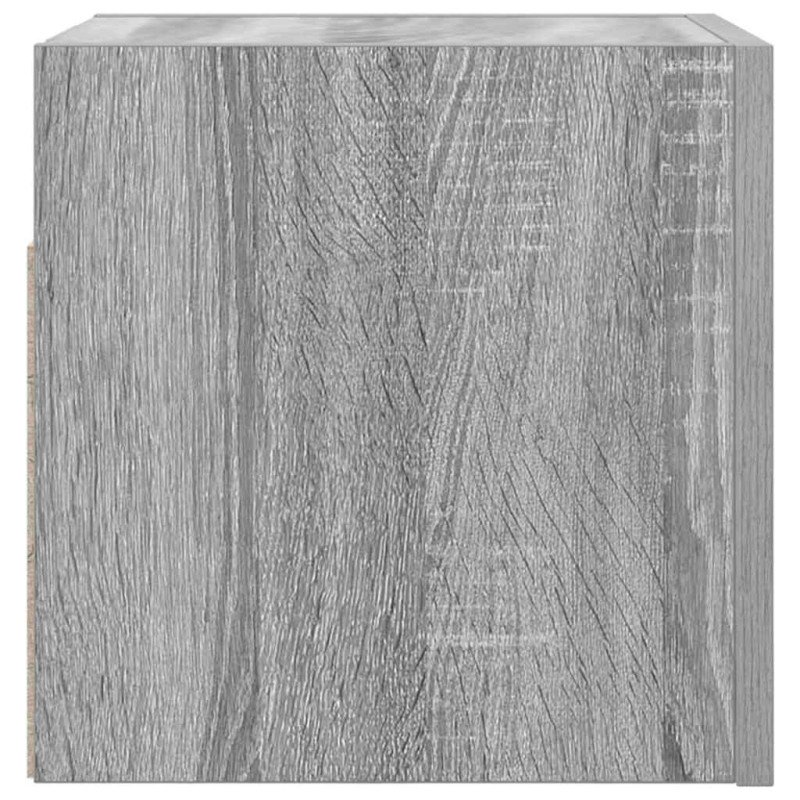 vidaXL Nástenné TV skrinky 4 ks sivé sonoma 30,5x30x30 cm