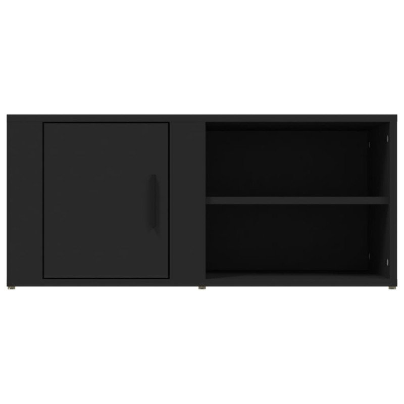 vidaXL TV skrinky 2 ks čierne 80x31,5x36 cm spracované drevo