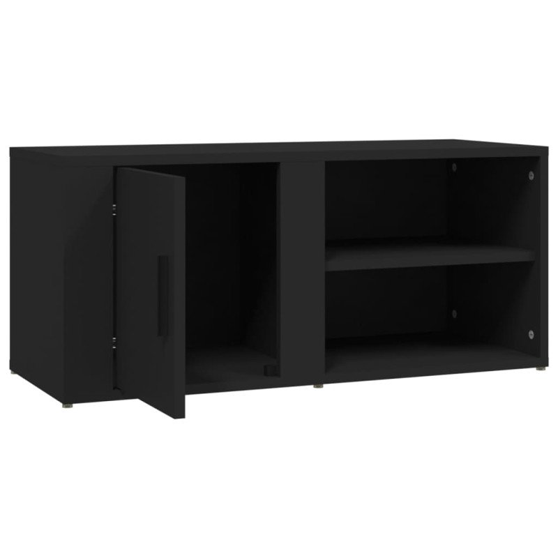 vidaXL TV skrinky 2 ks čierne 80x31,5x36 cm spracované drevo