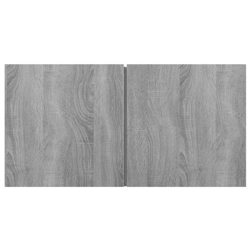 vidaXL Závesná TV skrinka sivý dub sonoma 60x30x30 cm spracované drevo