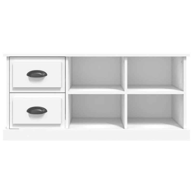 vidaXL TV skrinka biela 102x35,5x47,5 cm kompozitné drevo