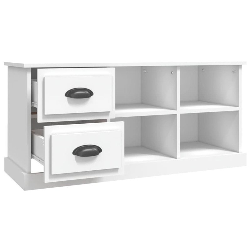 vidaXL TV skrinka biela 102x35,5x47,5 cm kompozitné drevo