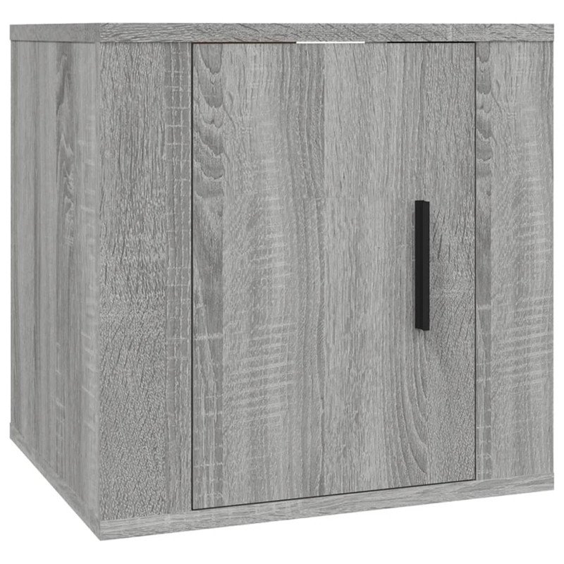 vidaXL Nástenné TV skrinky 2 ks sivé sonoma 40x34,5x40 cm