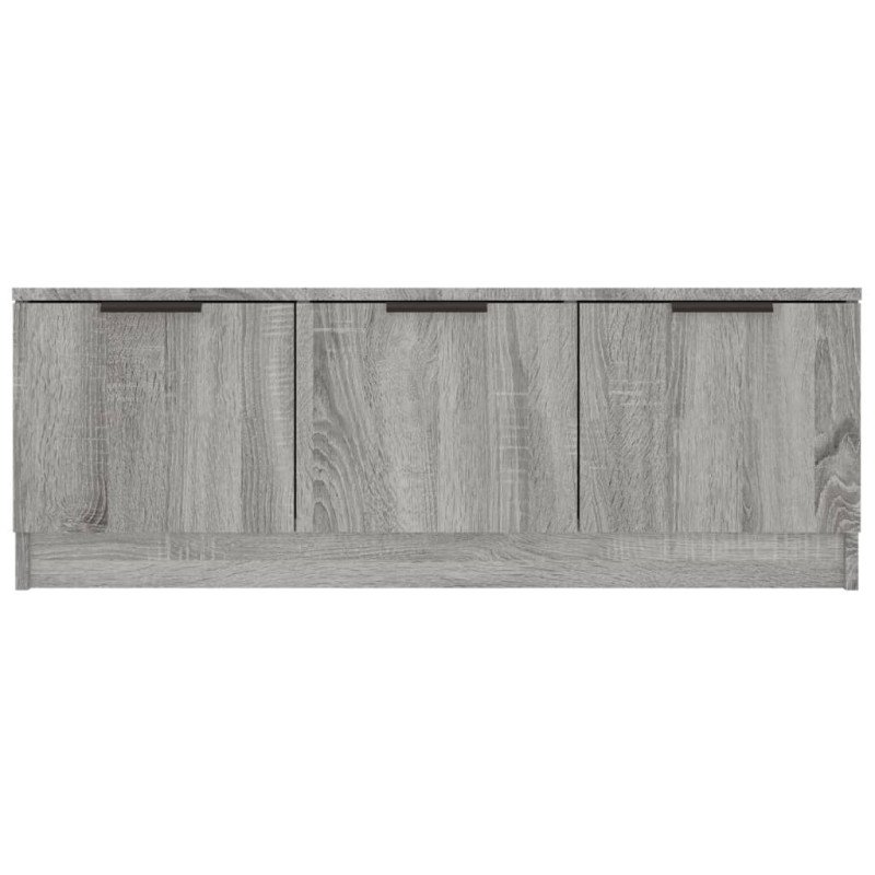 vidaXL TV skrinka, sivá sonoma 102x35x36,5 cm, kompozitné drevo