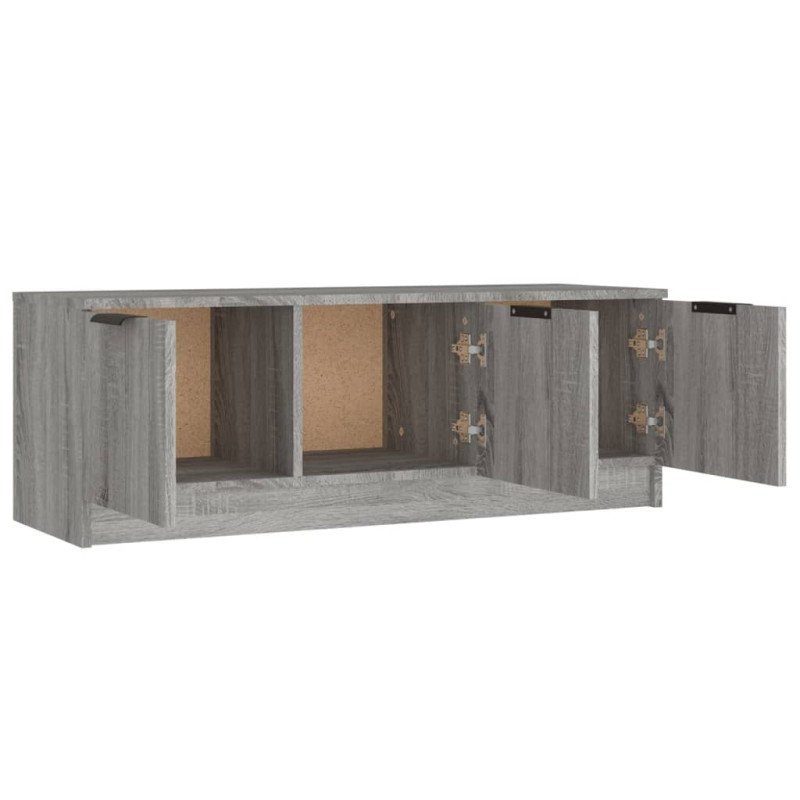 vidaXL TV skrinka, sivá sonoma 102x35x36,5 cm, kompozitné drevo