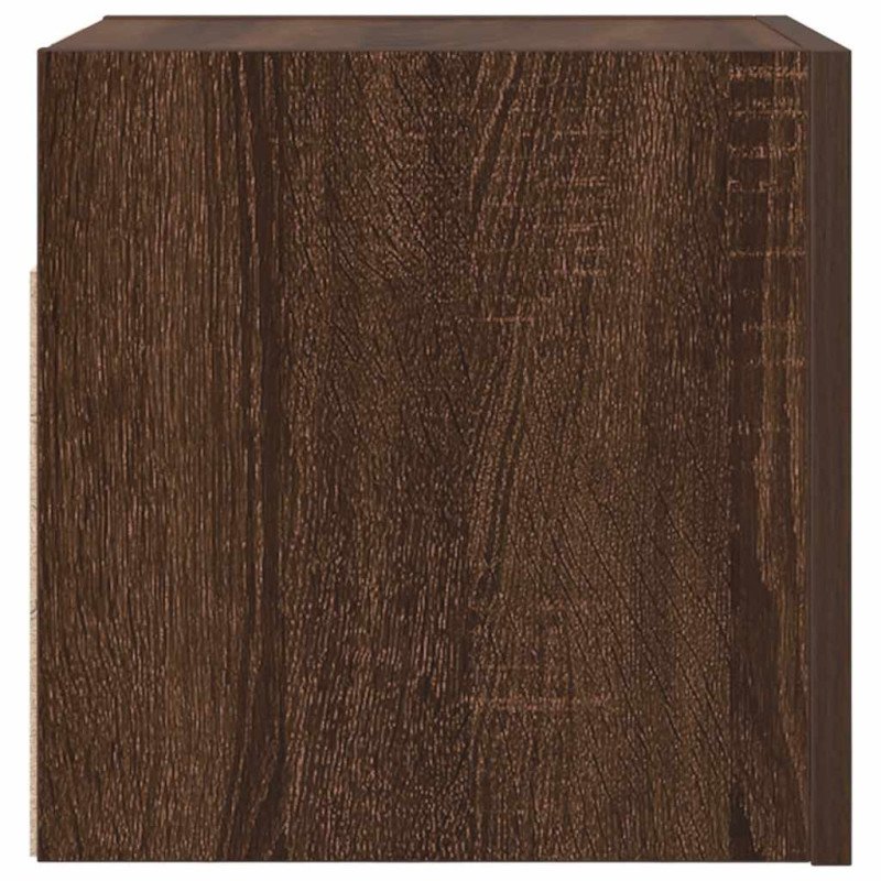 vidaXL Nástenné TV skrinky 2 ks hnedý dub 30,5x30x30 cm