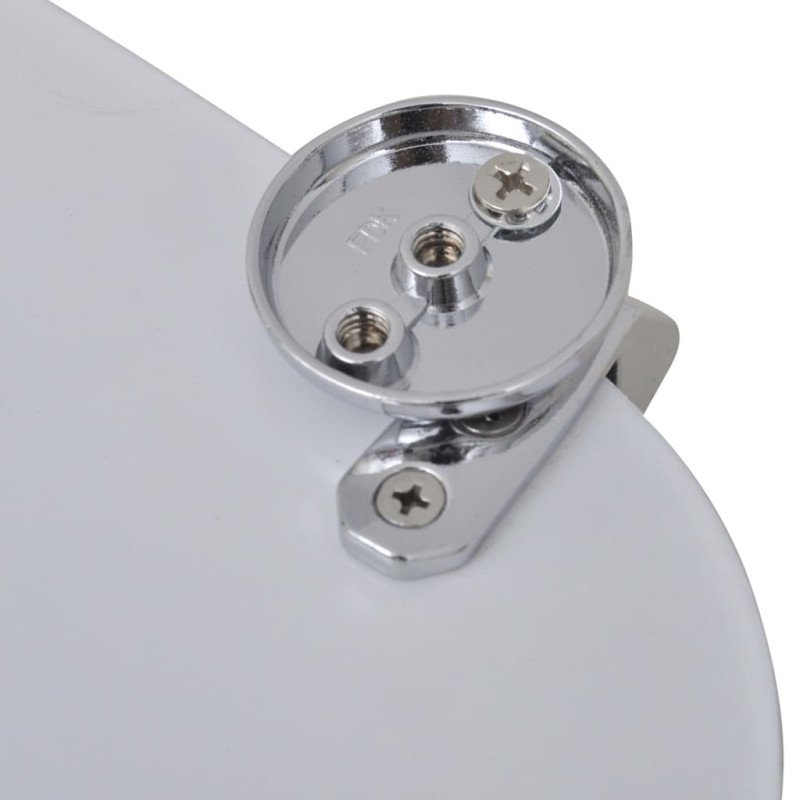 vidaXL WC sedadlo s poklopom 2 ks, MDF, motív porcelánu