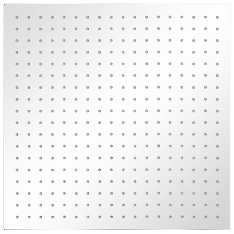 vidaXL Sprchová hlavica 2 ks nehrdzavejúca oceľ 50x50 cm