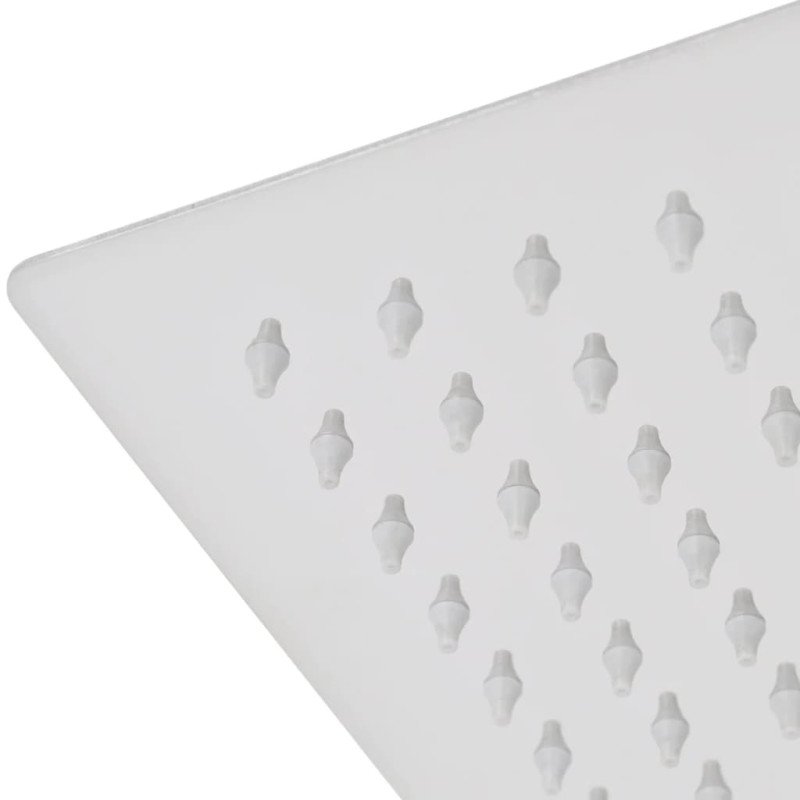 vidaXL Sprchová hlavica 2 ks nehrdzavejúca oceľ 50x50 cm