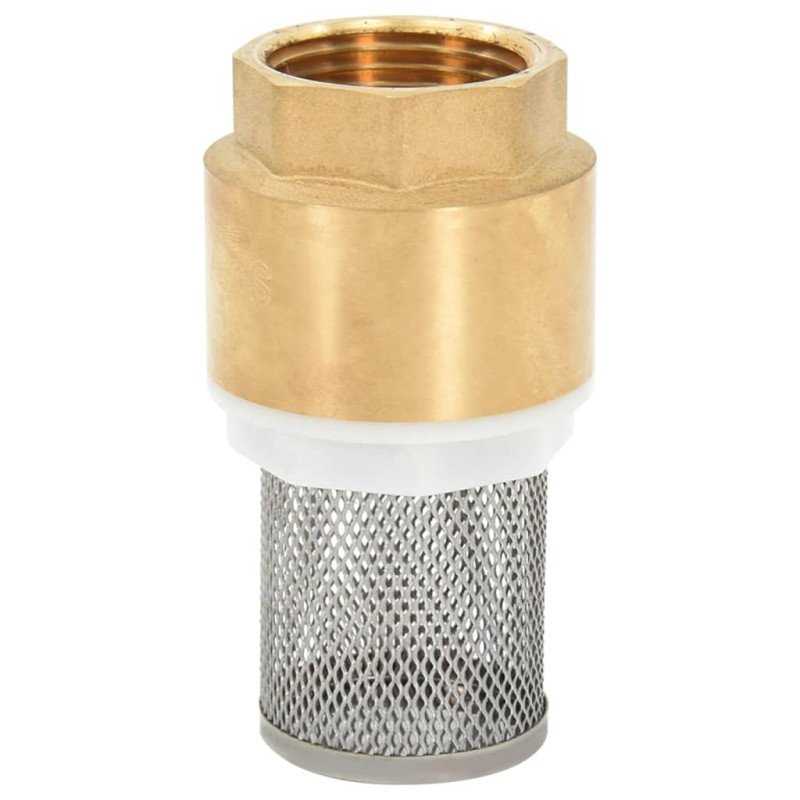 vidaXL Odsávacia hadica s mosadznými spojkami, čierna 1,1" 4 m, PVC