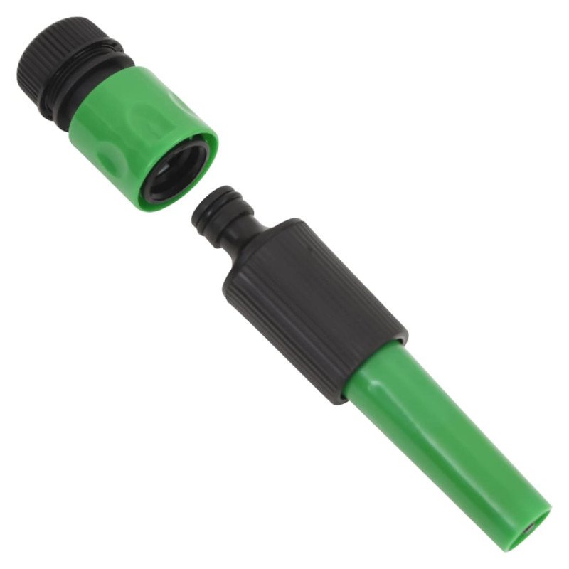 vidaXL Záhradná hadica so sadou armatúr, zelená 0,6" 20 m, PVC