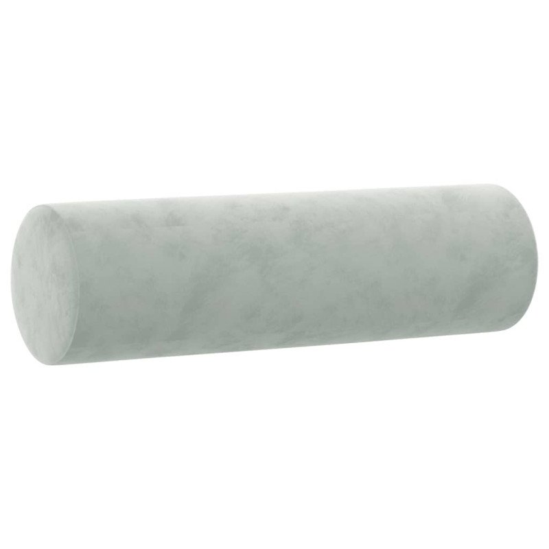 vidaXL 2-miestna pohovka s vankúšmi svetlosivá 120 cm zamat