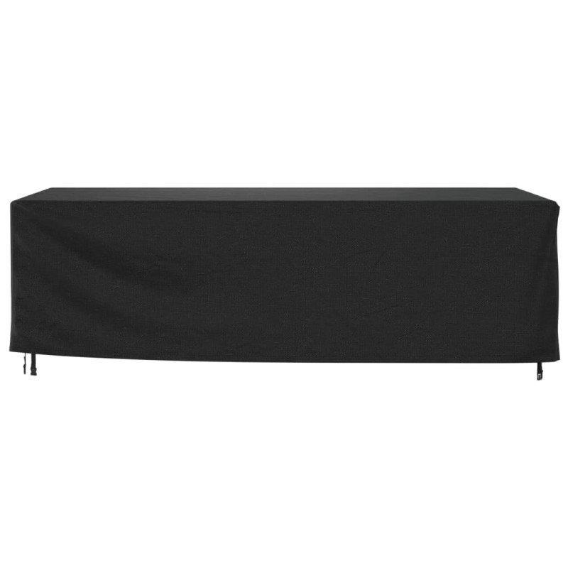 vidaXL Poťah na záhradný nábytok čierny 300x140x90 cm vodotesný 420D