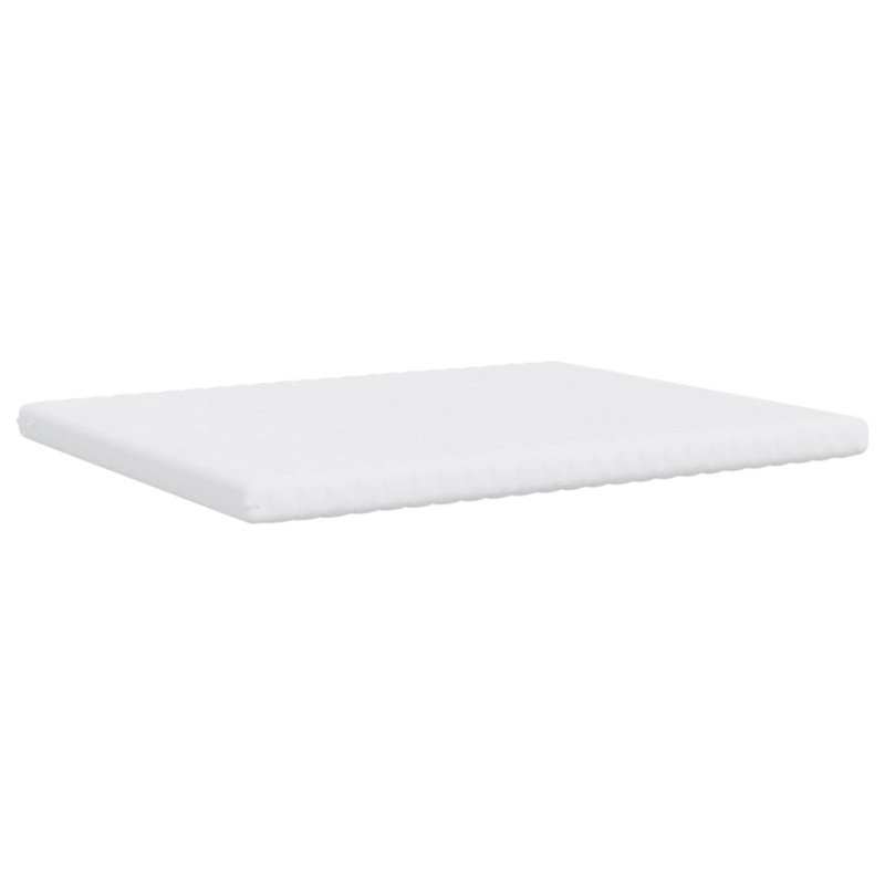vidaXL Penový matrac biely 180x200 cm 7 zón tvrdosť 20 ILD