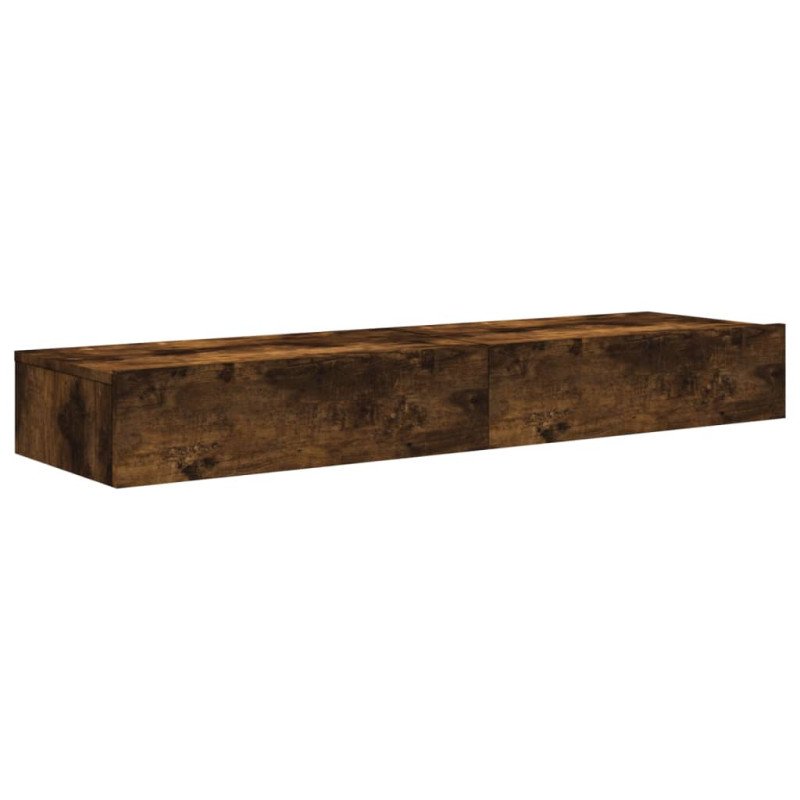 vidaXL TV skrinky s LED svetlami 2 ks dymový dub 60x35x15,5 cm