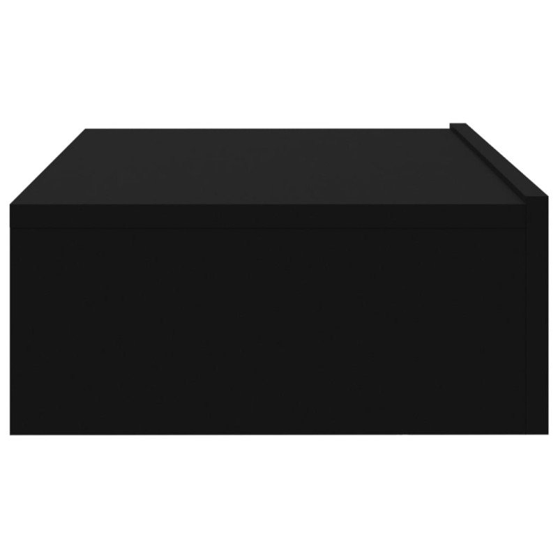 vidaXL TV skrinka s LED svetlami čierna 60x35x15,5 cm