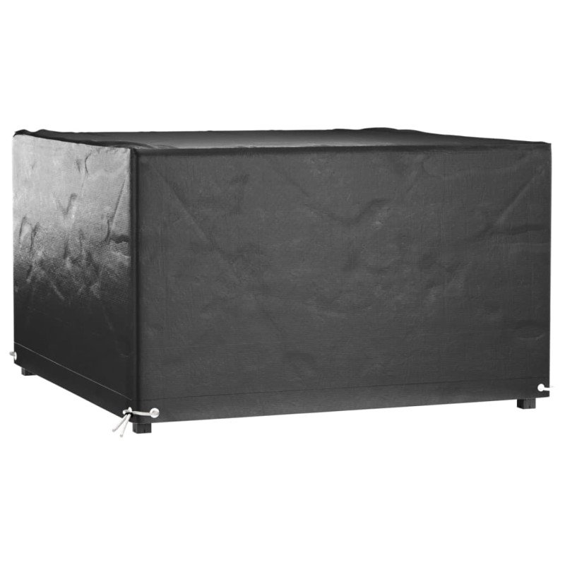 vidaXL Obaly na záhradný nábytok 2 ks 8 očiek 125x125x75 cm štvorcové