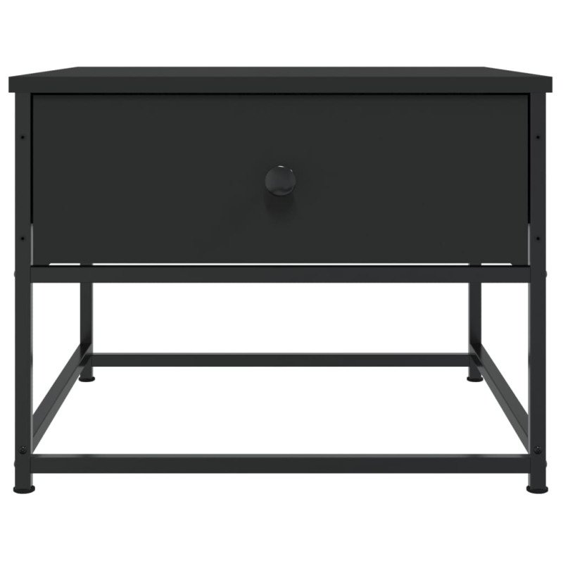vidaXL Konferenčný stolík čierny 51x51x40 cm kompozitné drevo