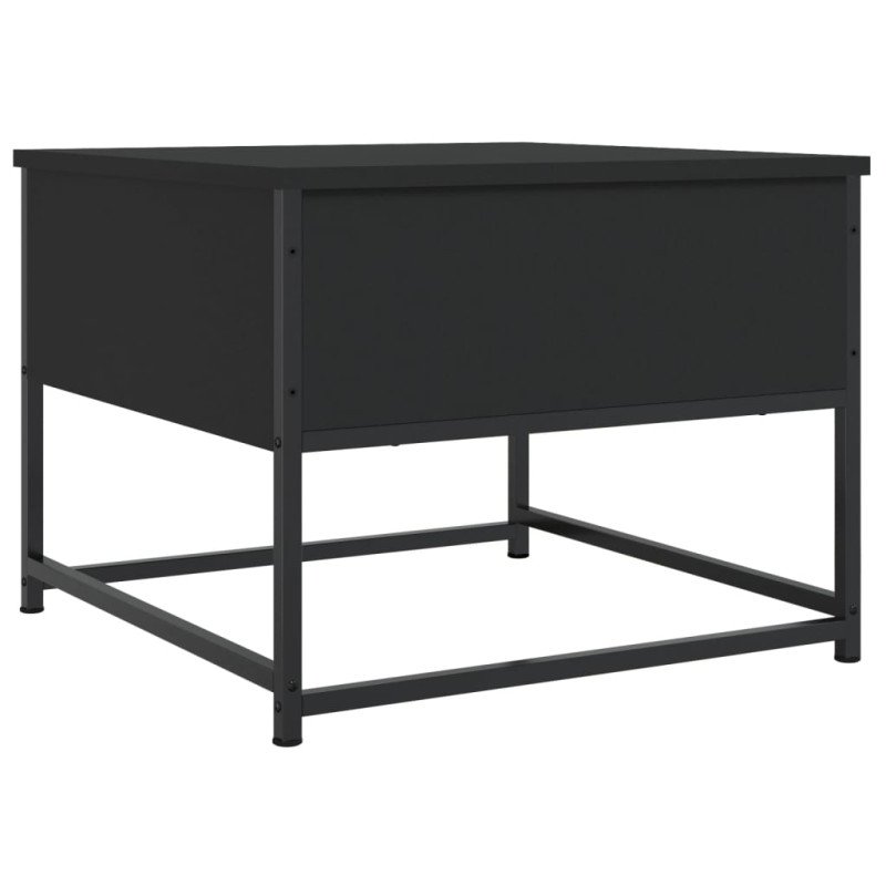 vidaXL Konferenčný stolík čierny 51x51x40 cm kompozitné drevo