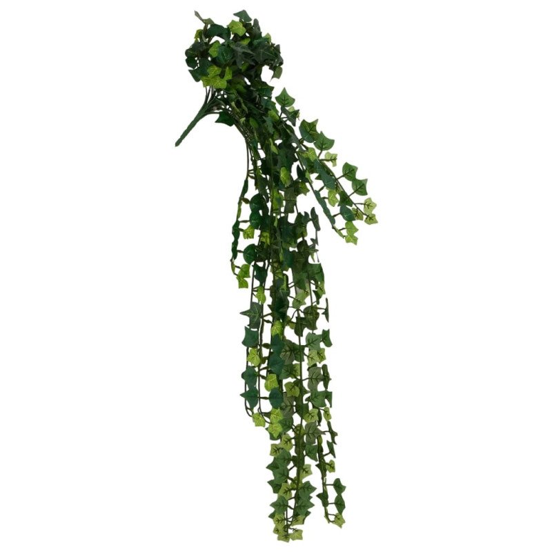 vidaXL Umelé závesné rastliny 12 ks 339 listov 90 cm zelené