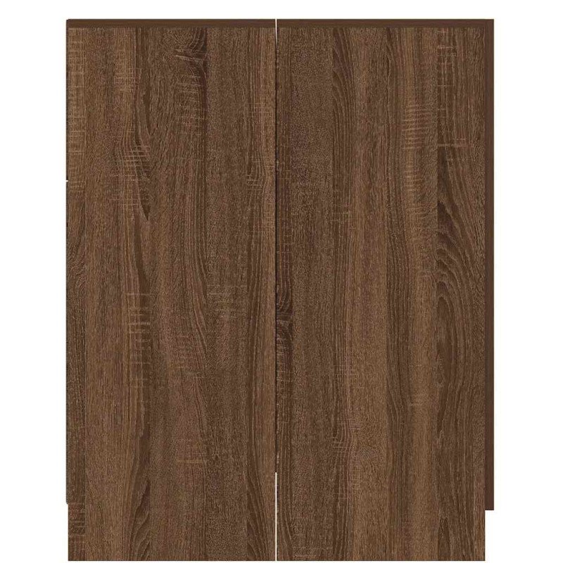 vidaXL Skrinka na práčku hnedý dub 71x71,5x91,5 cm