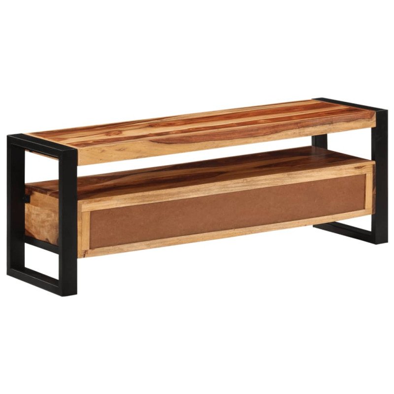 vidaXL TV skrinka zo sheeshamového dreva 120x35x45 cm