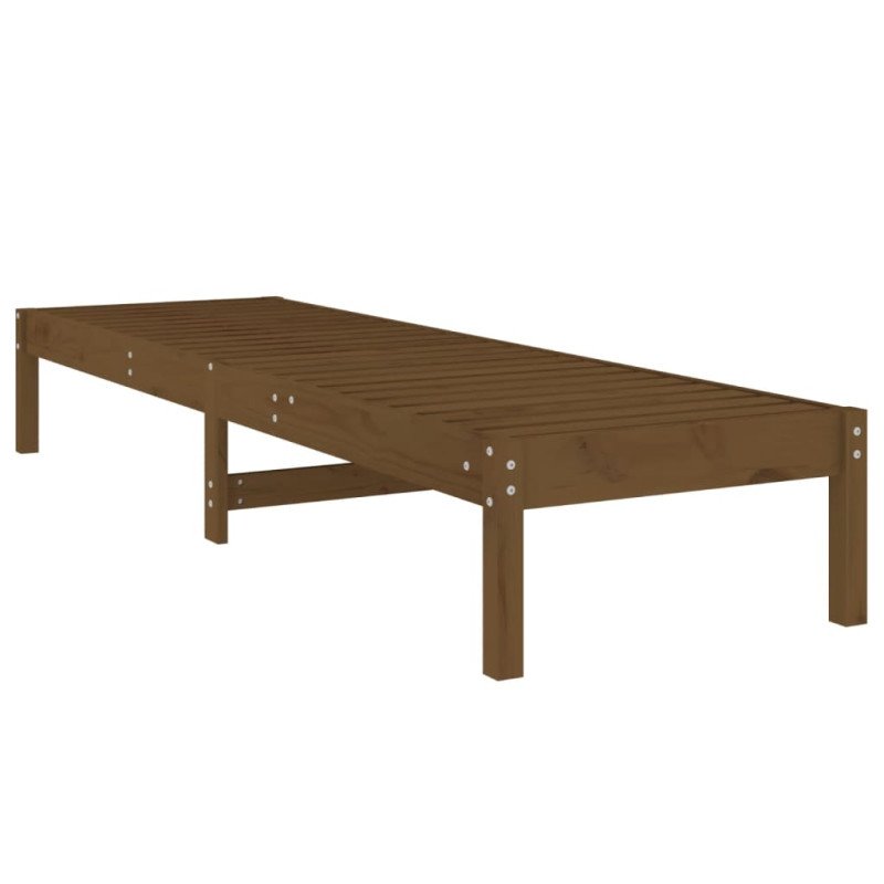 vidaXL Lehátka na opaľovanie 2 ks medové 199,5x60x74 cm masív borovica
