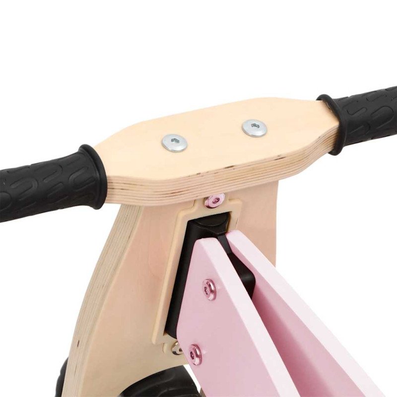 vidaXL Balančný bicykel pre deti 2 v 1 ružový
