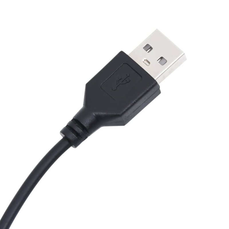 vidaXL Nočný stolík s LED svetlami čierny kompozitné drevo