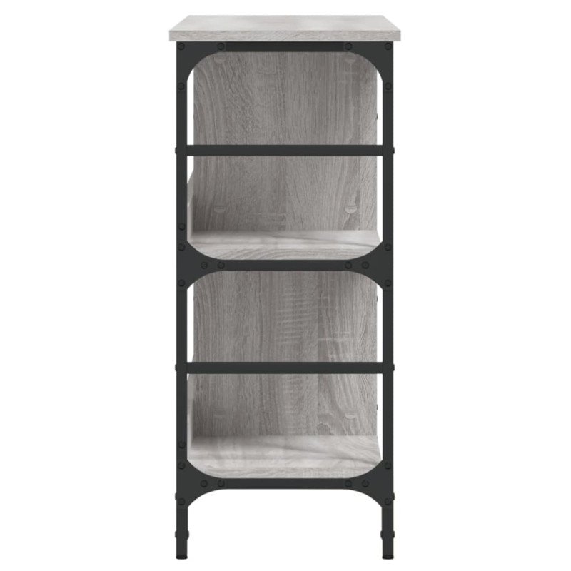 vidaXL Komoda sivá sonoma 102x32x73,5 cm kompozitné drevo
