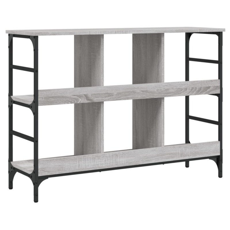 vidaXL Komoda sivá sonoma 102x32x73,5 cm kompozitné drevo