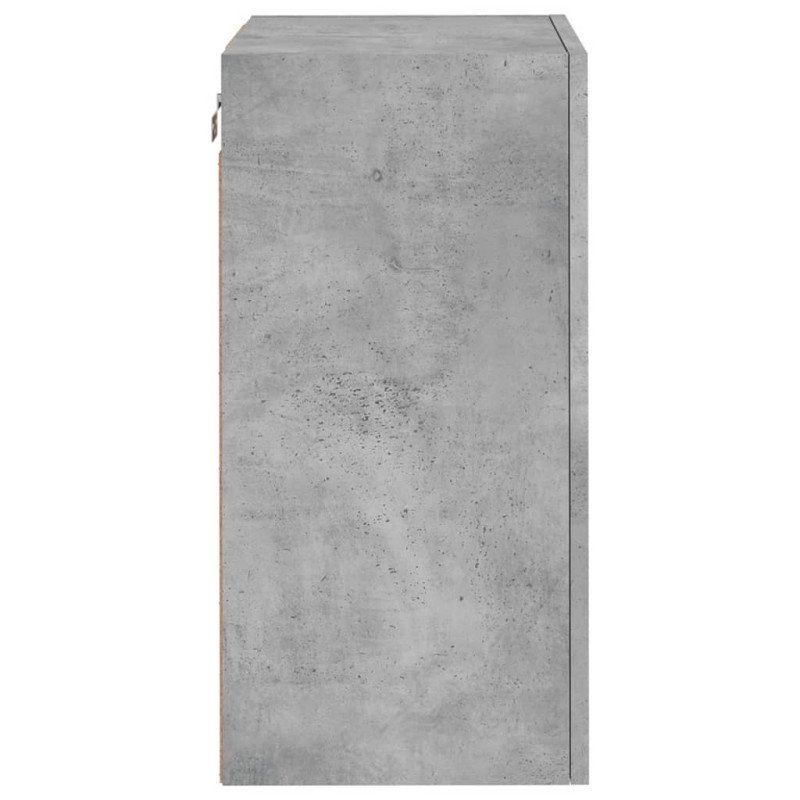 vidaXL TV nástenné skrinky 2 ks betónovo sivé 40,5x30x60 cm komp.drevo