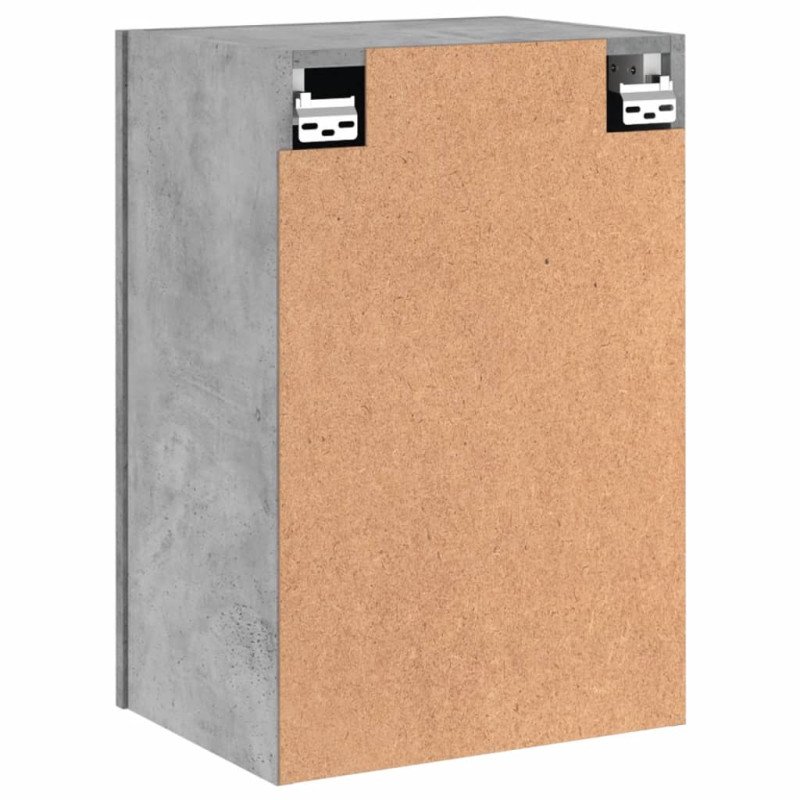 vidaXL TV nástenné skrinky 2 ks betónovo sivé 40,5x30x60 cm komp.drevo