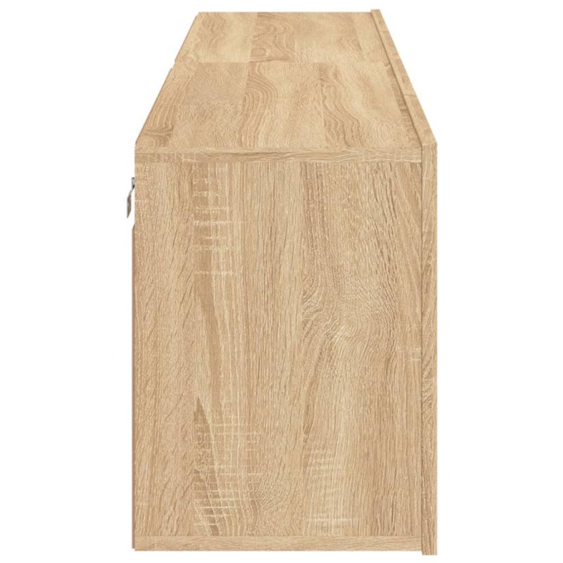 vidaXL TV skrinky nástenné 2 ks dub sonoma 80x30x41 cm