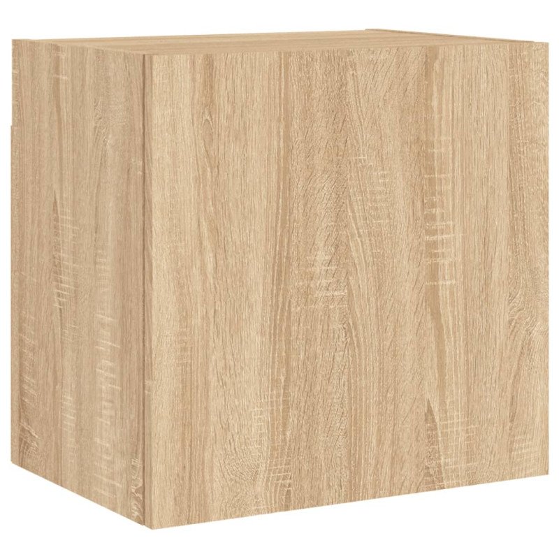vidaXL TV nástenné skrinky 2 ks dub sonoma 40,5x30x40 cm kompoz. drevo