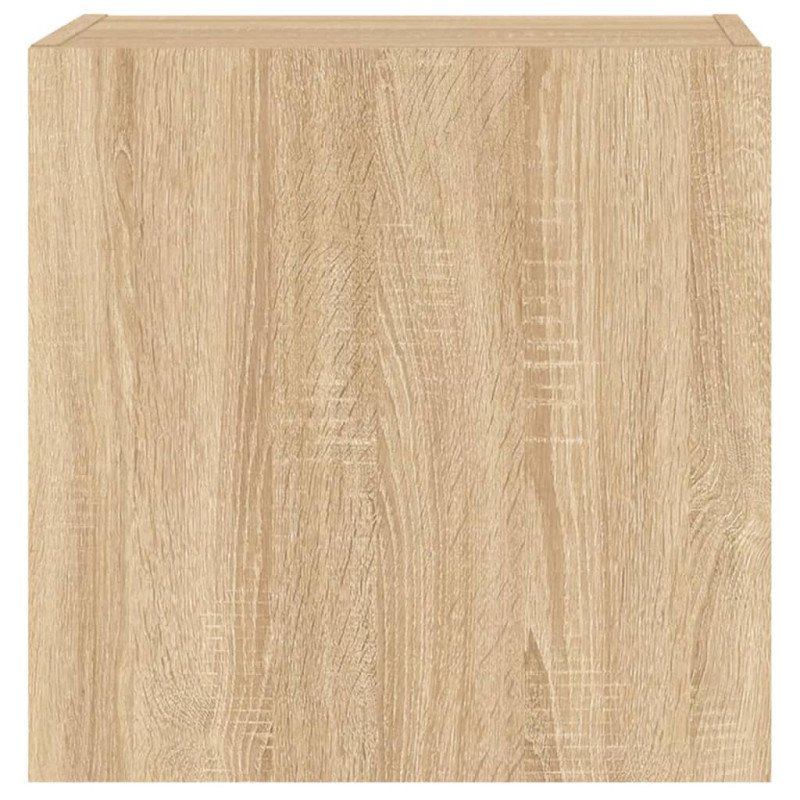 vidaXL TV nástenné skrinky 2 ks dub sonoma 40,5x30x40 cm kompoz. drevo