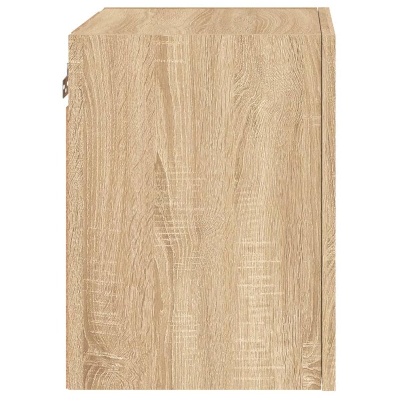 vidaXL TV nástenné skrinky 2 ks dub sonoma 40,5x30x40 cm kompoz. drevo