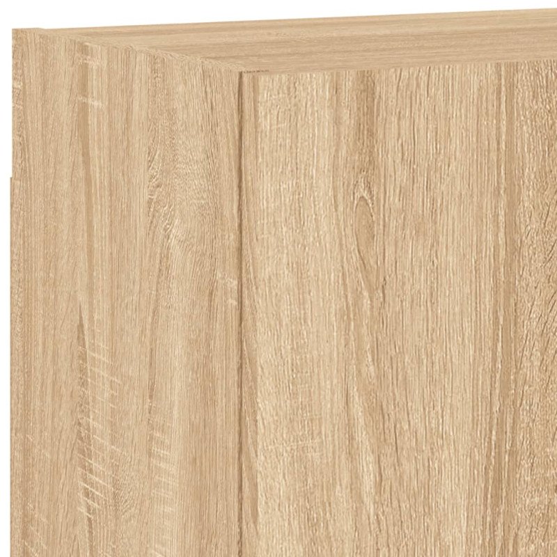 vidaXL TV nástenné skrinky 2 ks dub sonoma 40,5x30x40 cm kompoz. drevo