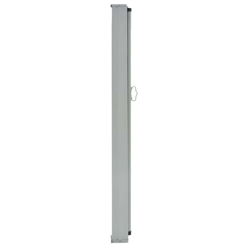vidaXL Zaťahovacia bočná markíza na terasu 80x300 cm, krémová